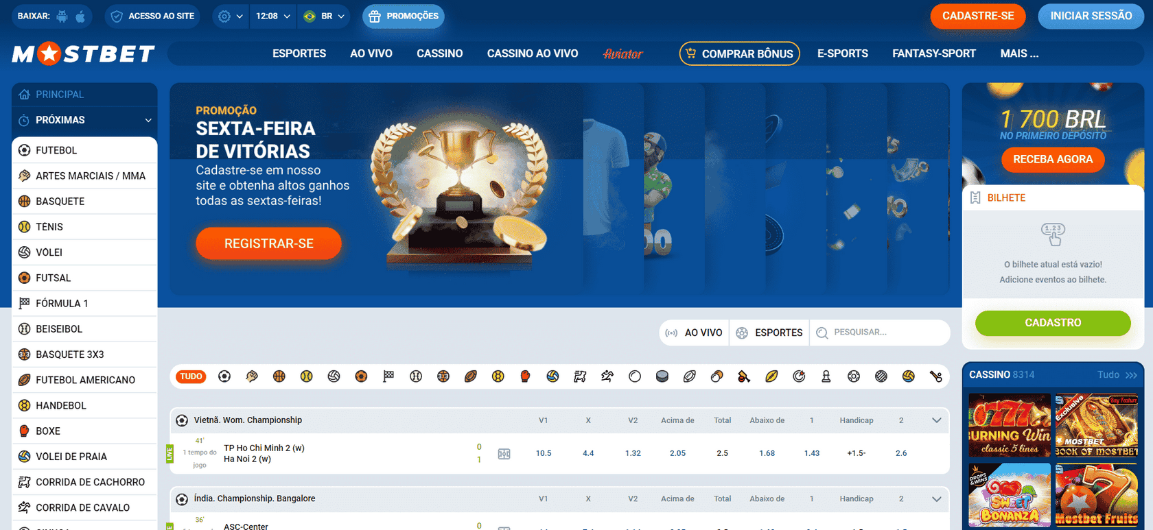 Mostbet App herunterladen und installieren